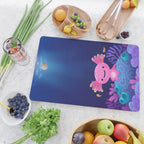 Coral axolotl Cutting Board Gallery Image 2