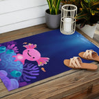 Coral axolotl Outdoor Rug Gallery Image 2