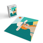 Lady at the beach in Italy Jigsaw Puzzle Gallery Image 2