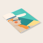 Lady at the beach in Italy Notebook Gallery Image 2