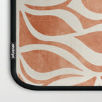 Terracotta Abstract Leaves Artwork Laptop Sleeve Gallery Image 3