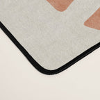 Terracotta Abstract Leaves Artwork Desk Mat Gallery Image 4