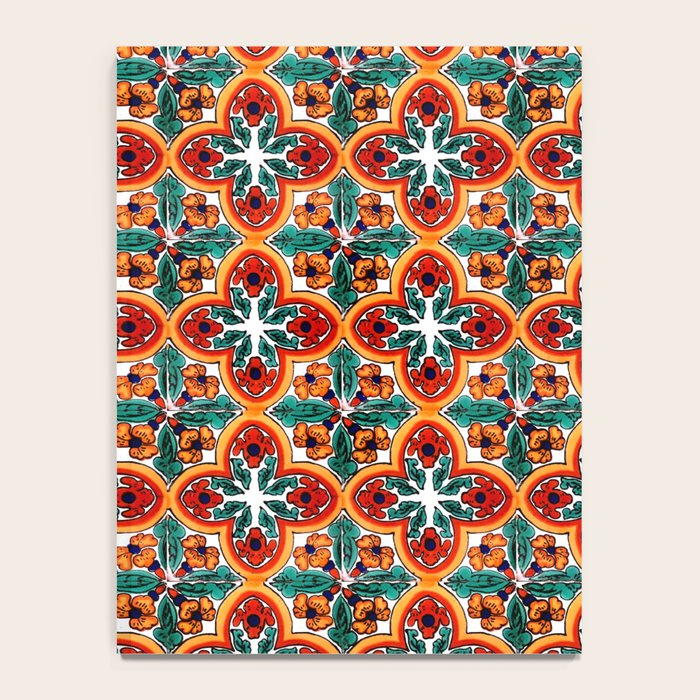 Talavera Mexican Tile Notebook Gallery Image 4