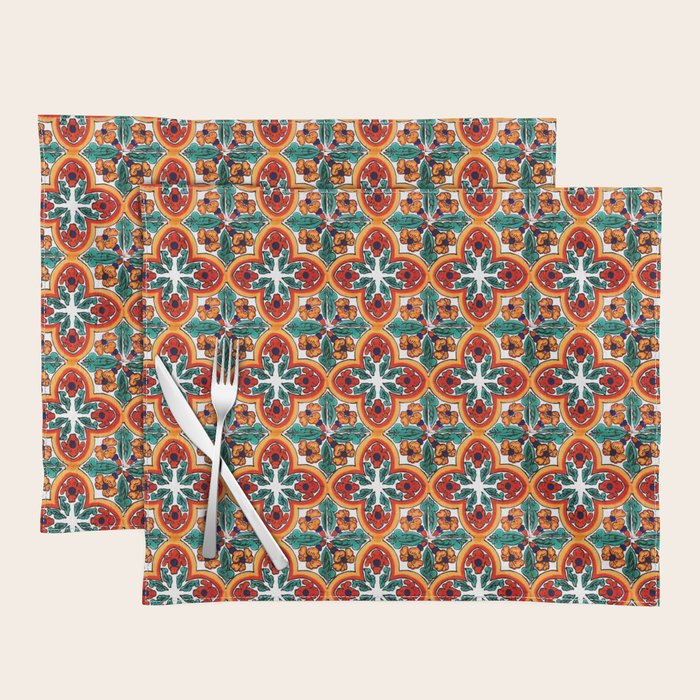 Talavera Mexican Tile Placemat Gallery Image 1