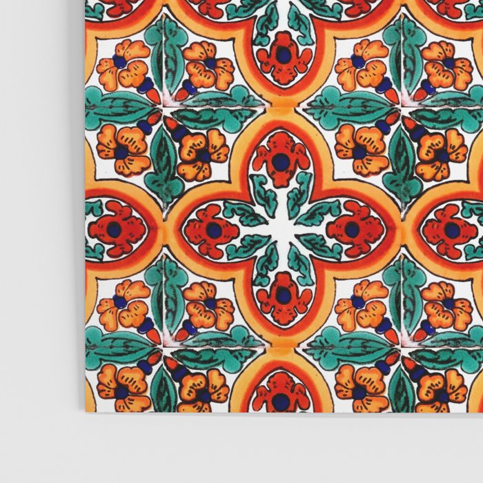 Talavera Mexican Tile Poster Gallery Image 3