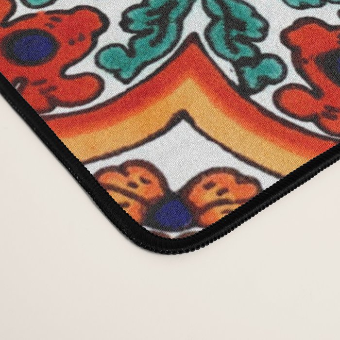 Talavera Mexican Tile Desk Mat Gallery Image 4