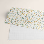 Festive Speckled Dot Pattern - Earthy Boho Green Orange Wrapping Paper Gallery Image 2