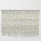 Festive Speckled Dot Pattern - Earthy Boho Green Orange Wall Hanging Gallery Image 1