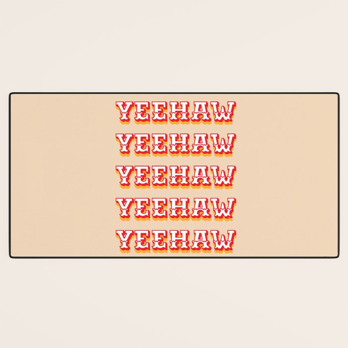 Yeehaw Desk Mat Gallery Image 3