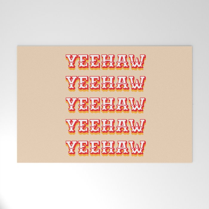 Yeehaw Welcome Mat Gallery Image 1