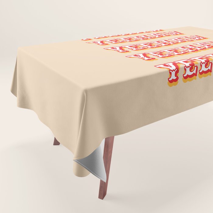 Yeehaw Tablecloth Gallery Image 1