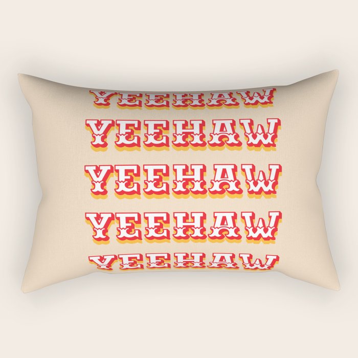 Yeehaw Rectangular Pillow Gallery Image 2
