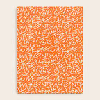 Colorful abstract fun line doodle art pattern Notebook Gallery Image 4