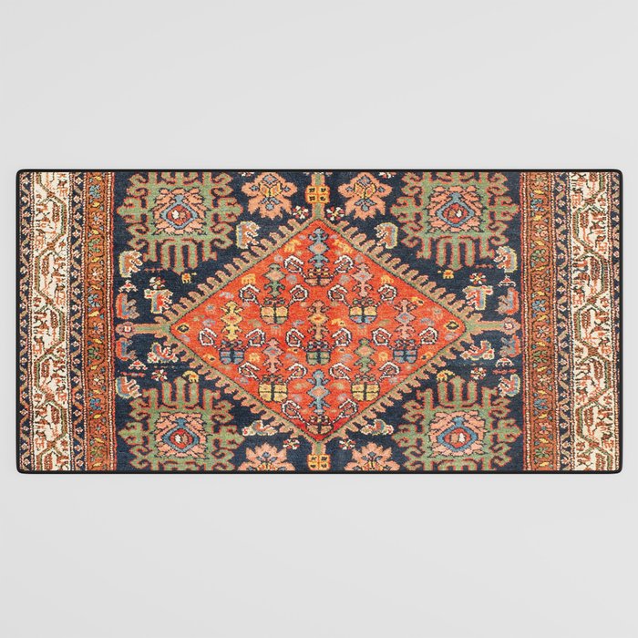 Hamadan  Antique West Persian Rug Print Desk Mat Gallery Image 3