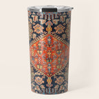 Hamadan  Antique West Persian Rug Print Travel Mug Gallery Image 1