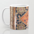 Hamadan  Antique West Persian Rug Print Coffee Mug Gallery Image 3
