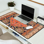 Hamadan  Antique West Persian Rug Print Desk Mat Gallery Image 2