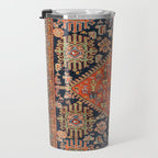 Hamadan  Antique West Persian Rug Print Travel Mug Gallery Image 3