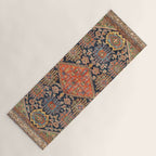 Hamadan  Antique West Persian Rug Print Yoga Mat Gallery Image 1