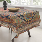 Hamadan  Antique West Persian Rug Print Tablecloth Gallery Image 3