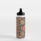Hamadan  Antique West Persian Rug Print Water Bottle Gallery Image 3