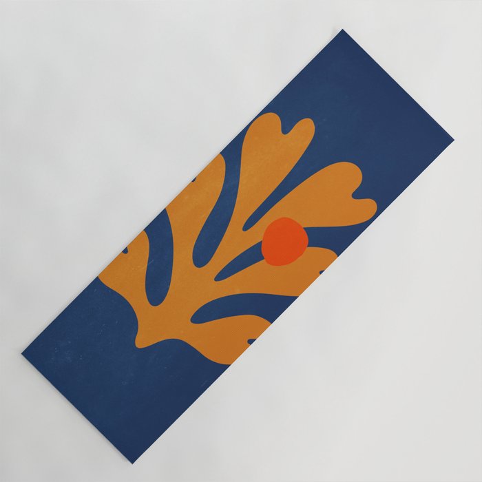 Indigo Sun: Paper Cutouts Matisse Edition Yoga Mat Gallery Image 1