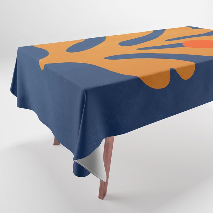 Indigo Sun: Paper Cutouts Matisse Edition Tablecloth Gallery Image 1