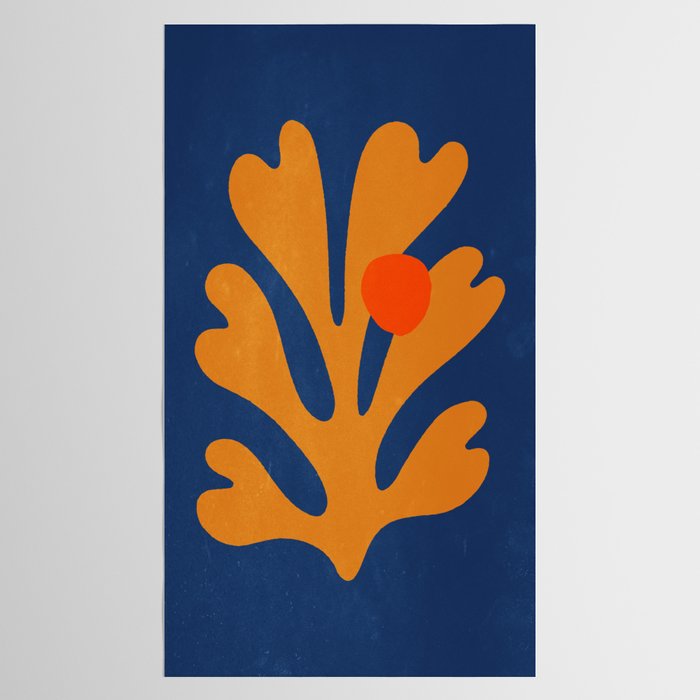 Indigo Sun: Paper Cutouts Matisse Edition Tablecloth Gallery Image 2