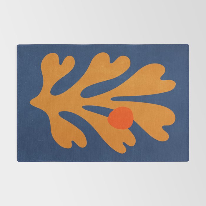 Indigo Sun: Paper Cutouts Matisse Edition Rug Gallery Image 2