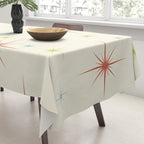 Mid Century Modern Stars 1950s Colors Tablecloth Gallery Image 3