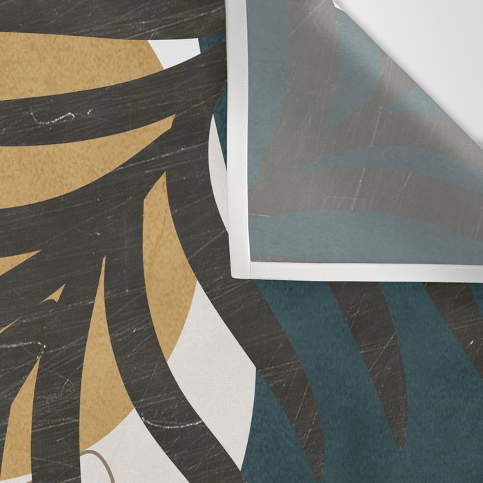 Abstract Tropical Art II Wall Tapestry Gallery Image 3