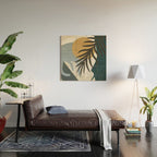 Abstract Tropical Art II Wood Wall Art Gallery Image 2