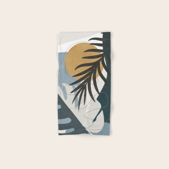 Abstract Tropical Art II Bath Towel Gallery Image 1