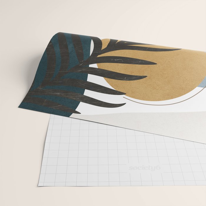 Abstract Tropical Art II Wrapping Paper Gallery Image 2