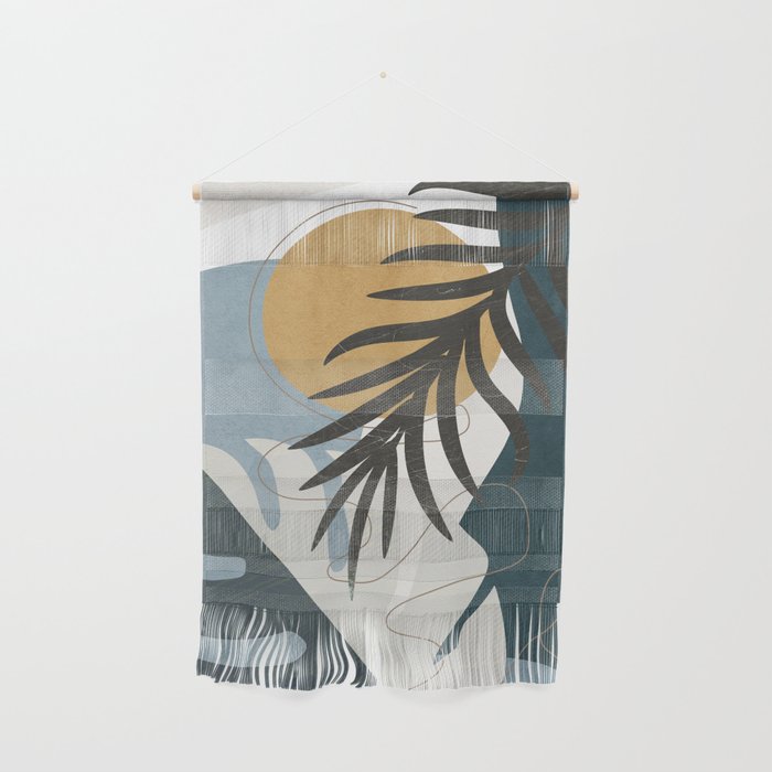 Abstract Tropical Art II Wall Hanging Gallery Image 1