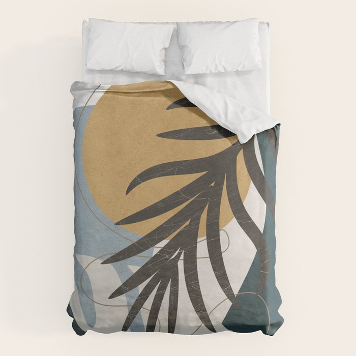 Abstract Tropical Art II Duvet Cover Gallery Image 6