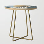 Abstract Tropical Art II Side Table Gallery Image 1