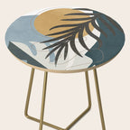 Abstract Tropical Art II Side Table Gallery Image 2