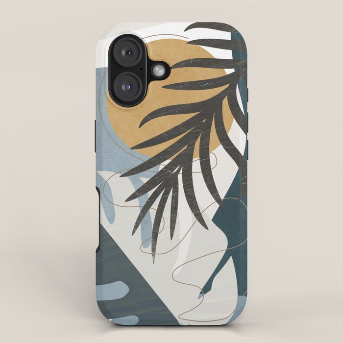 Abstract Tropical Art II iPhone Case Gallery Image 1