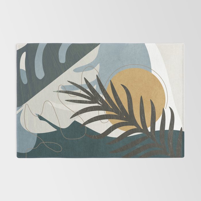 Abstract Tropical Art II Rug Gallery Image 2