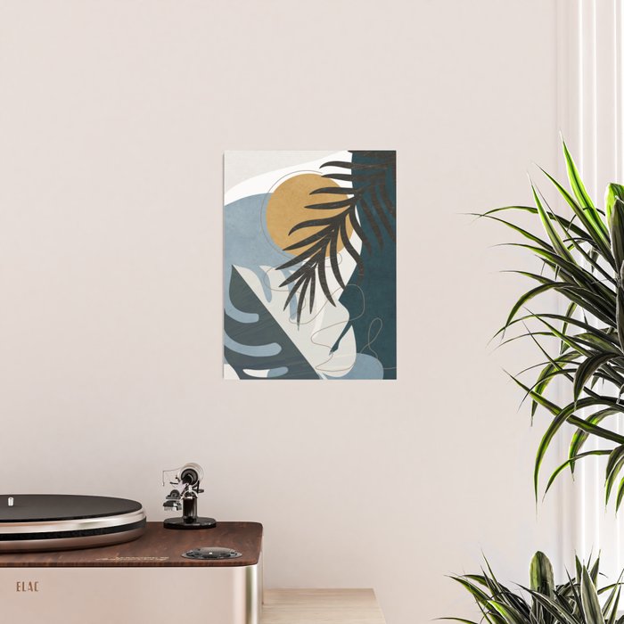 Abstract Tropical Art II Poster Gallery Image 2