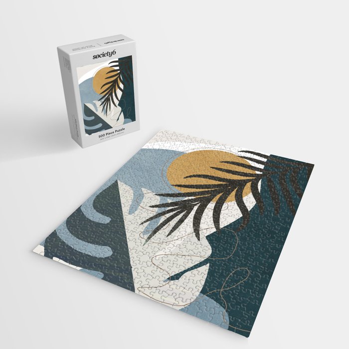 Abstract Tropical Art II Jigsaw Puzzle Gallery Image 2