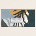 Abstract Tropical Art II Desk Mat Gallery Image 1