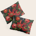Panther and Floral Pattern XO Pillow Sham Gallery Image 3