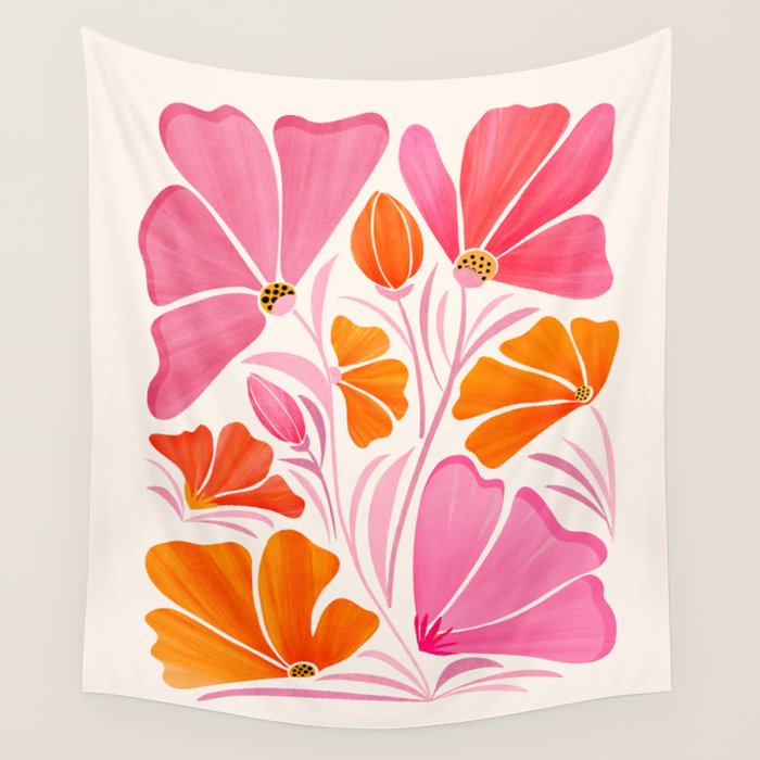 Garden Party Wall Tapestry Gallery Image 4