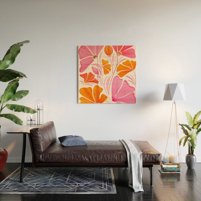 Garden Party Wood Wall Art Gallery Image 2