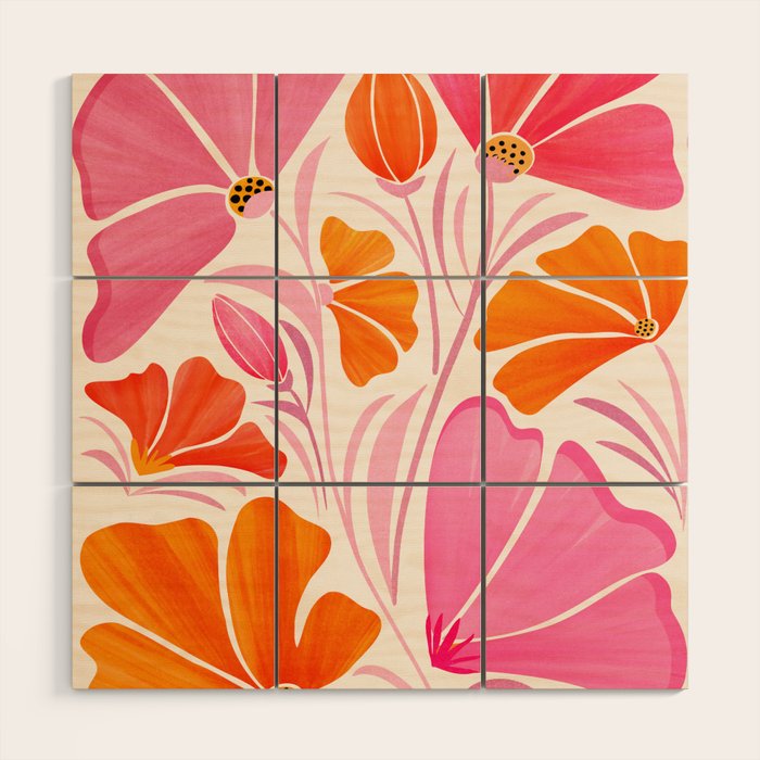Garden Party Wood Wall Art Gallery Image 1