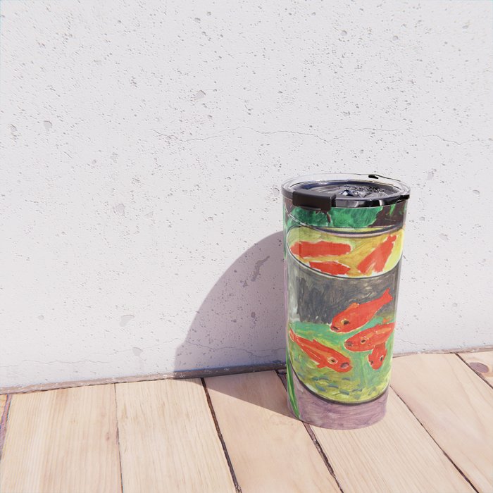 Henri Matisse Goldfish 1912 Travel Mug Gallery Image 4