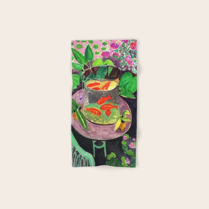 Henri Matisse Goldfish 1912 Bath Towel Gallery Image 1