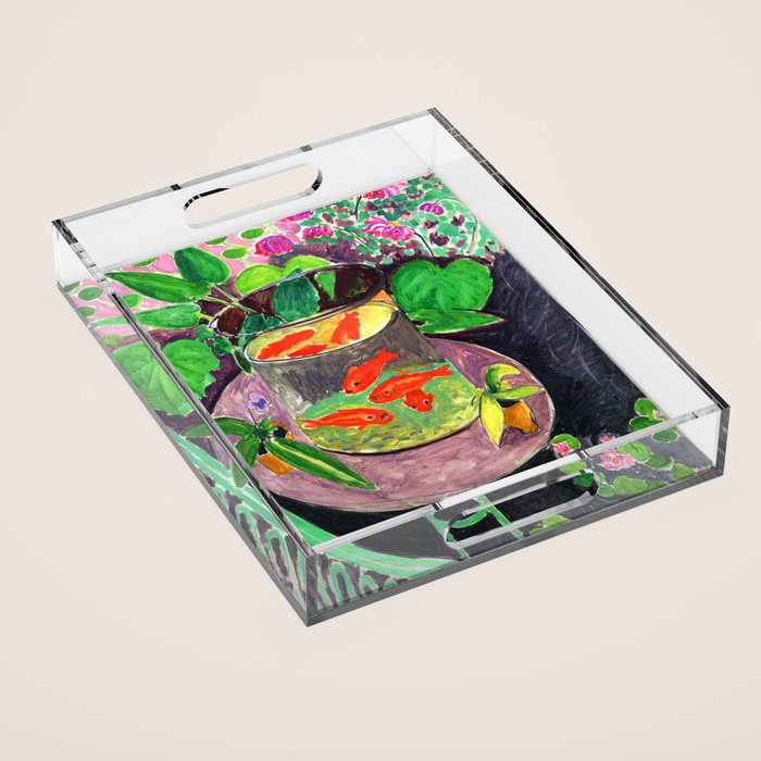Henri Matisse Goldfish 1912 Acrylic Tray Gallery Image 1